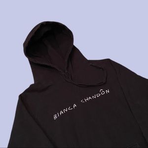 Bianca Chandon Handwritten Logotype Hoodie